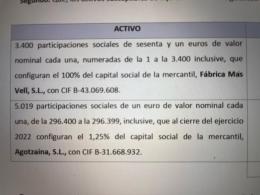 1   -  PARTICIPACIONES SOCIALES